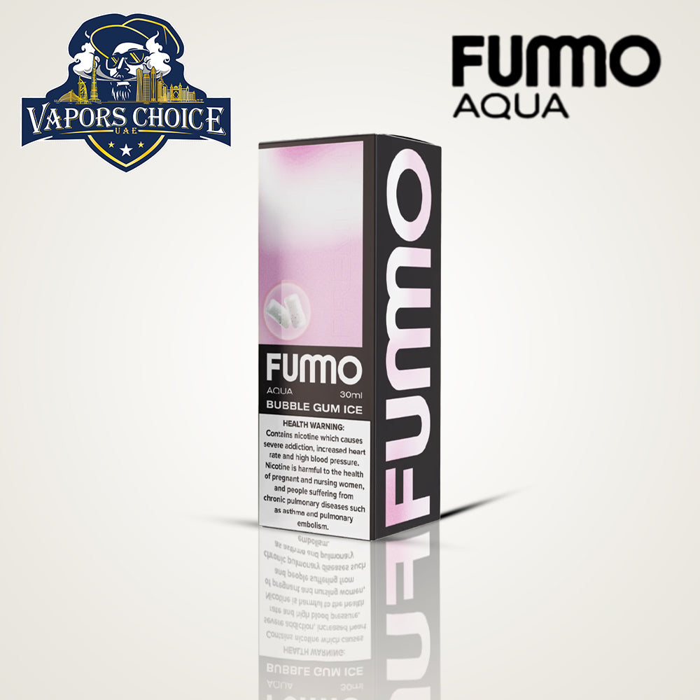 FUMMO AQUA  30ML SALTNIC 20MG Bubblegum Ice Dubai  & Abu Dhabi